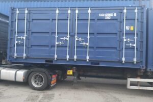 Container de depozitare 20 ft (6 metri) open side second hand - sub 10 ani