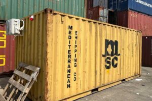 Container de depozitare 20 ft (6 metri) Second Hand cu Aer Condiționat – peste 10 ani